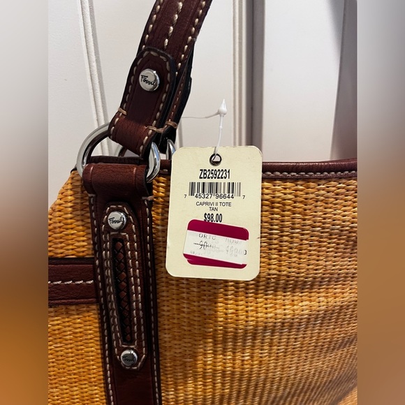 Fossil Caprivi II Tote NWT Tan - Picture 2 of 7
